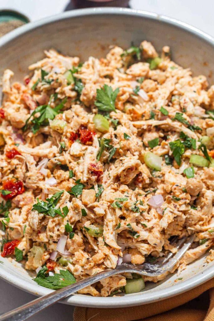 Chicken and Chickpea Salad