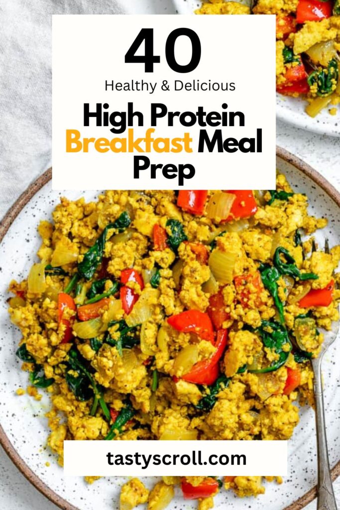 High Protein Breakfast Meal Prep