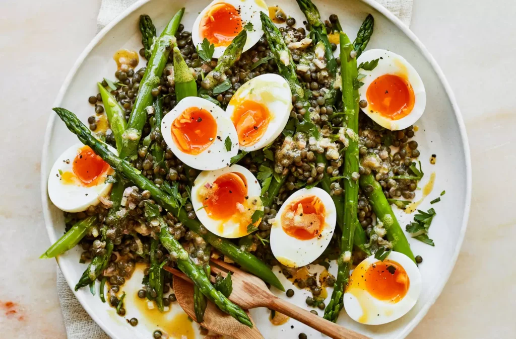 Lentil and Egg Salad