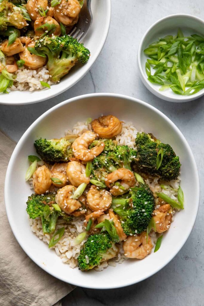 Shrimp & Broccoli Stir-Fry