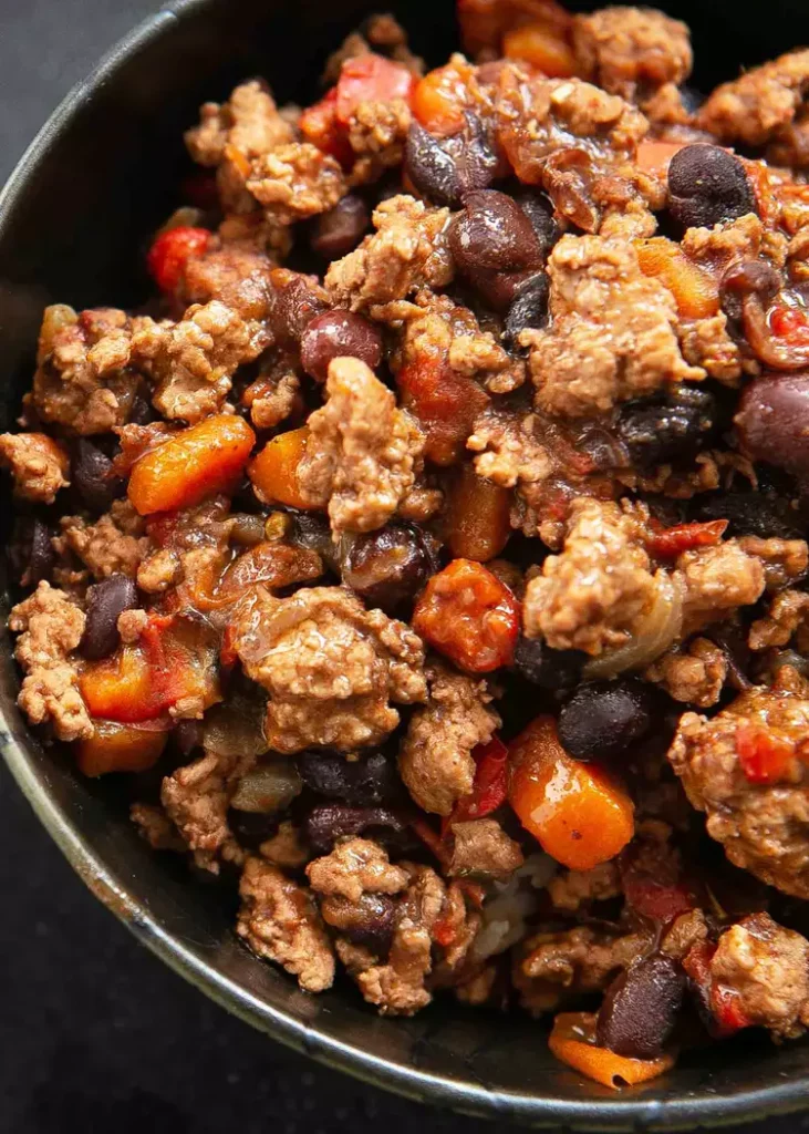 Turkey & Black Bean Chili Dinner