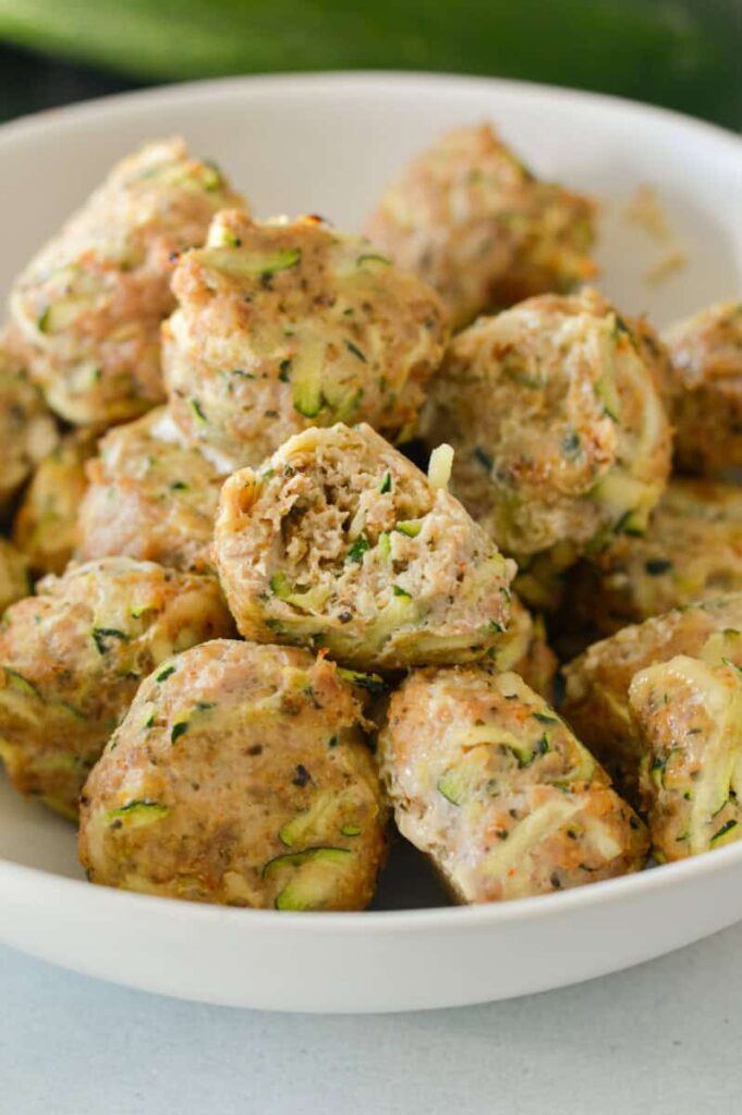Turkey and Zucchini Meatballs