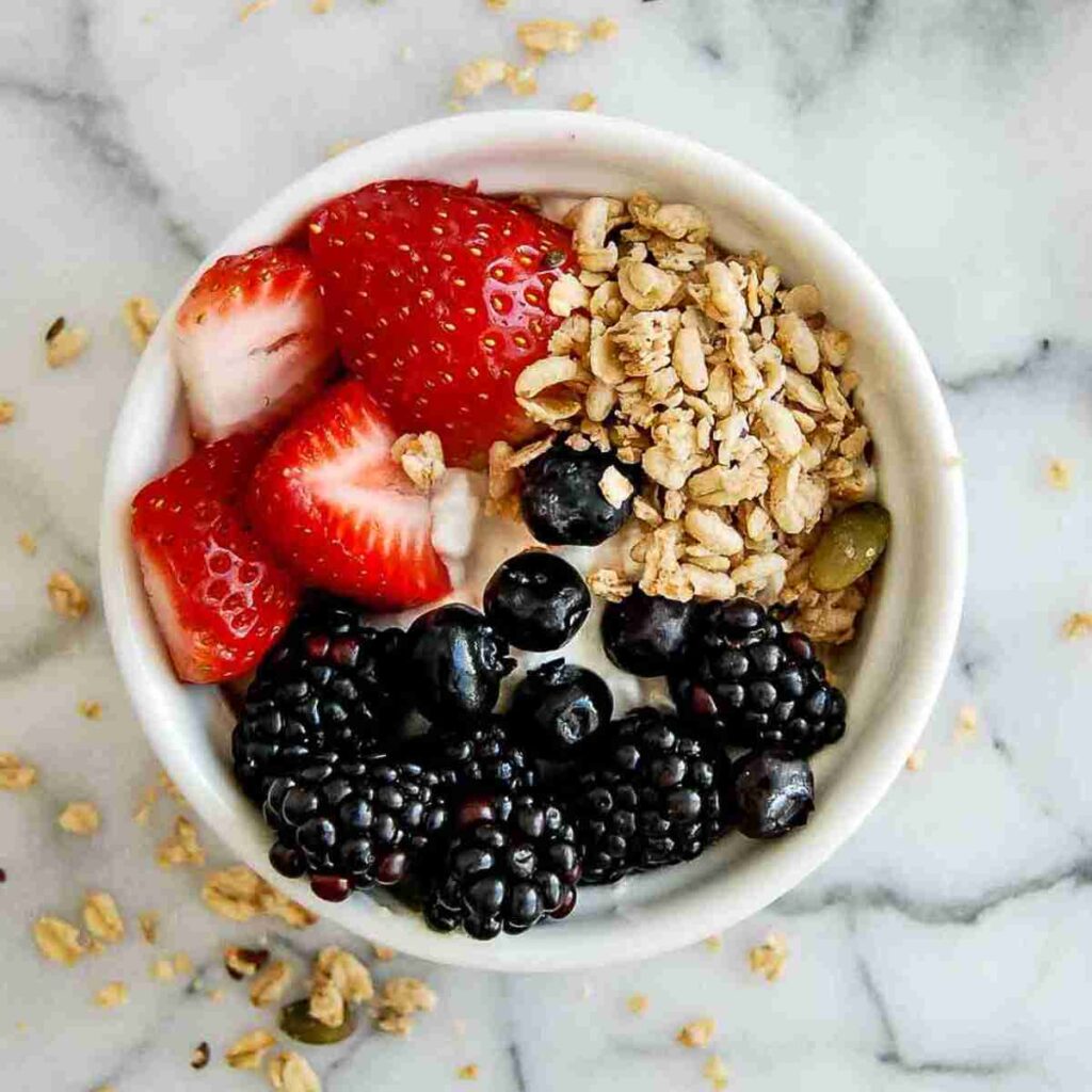 Cottage Cheese and Fruit Bowl