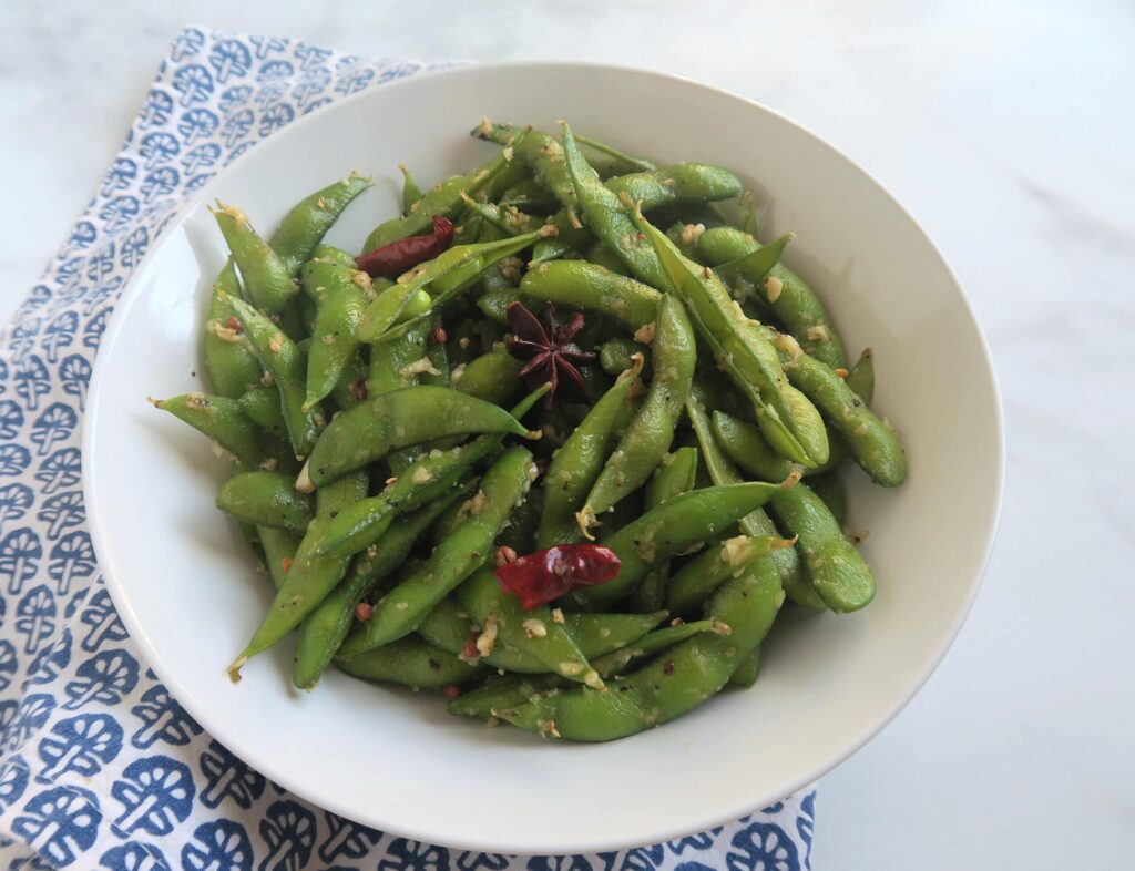 Edamame with Pepper & Salt 