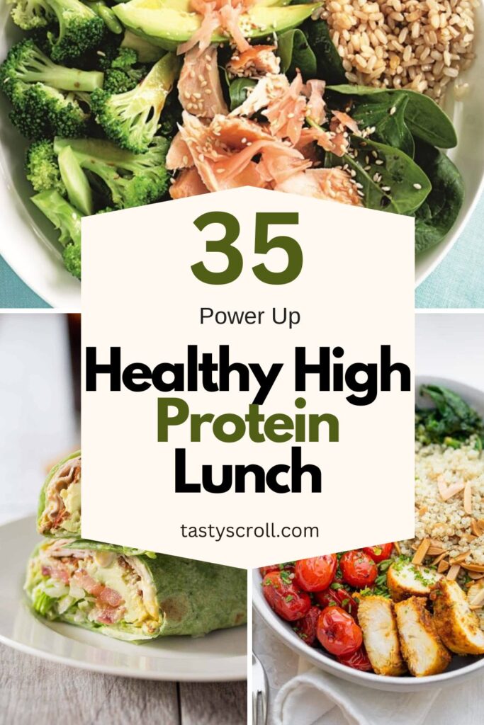 Healthy High Protein Lunch