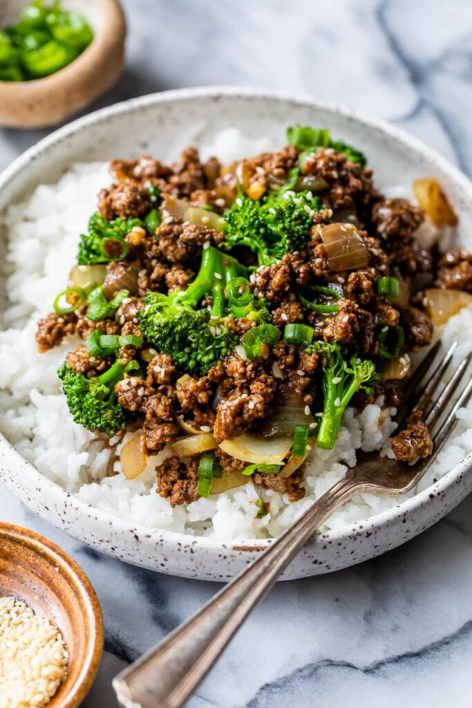Lean Beef & Broccoli Bowl