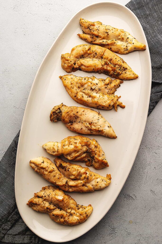 Oven-Baked Chicken Breast Strips