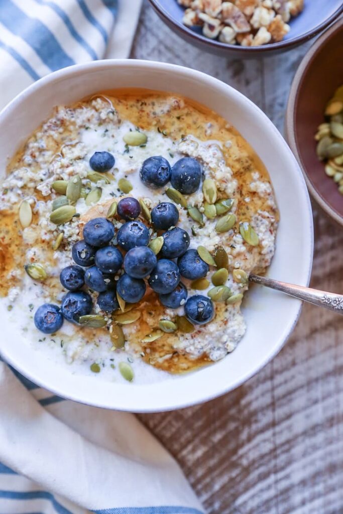 Protein Oatmeal with Nuts & Seeds