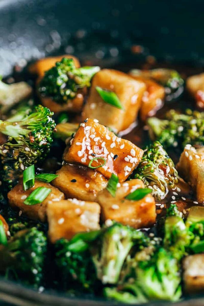 Tofu & Broccoli Stir-Fry