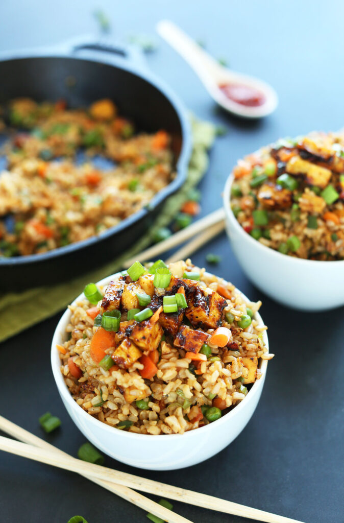 Tofu Stir-Fry with Brown Rice