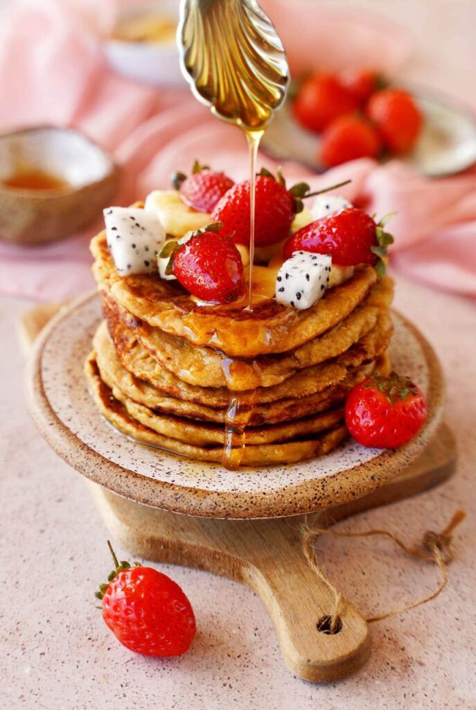 Vegan High Protein Pancakes