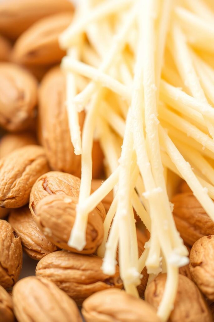 Almonds and String Cheese