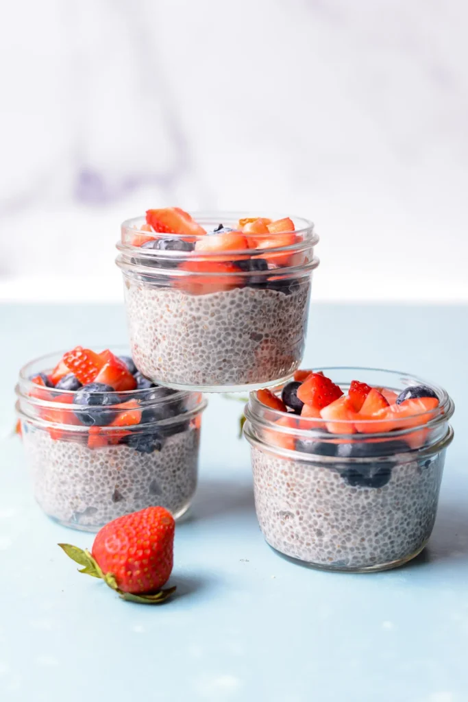 Chia Seed Pudding with Protein Powder