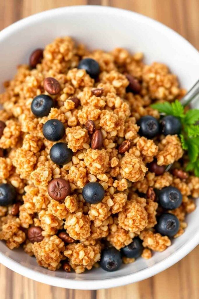 Cinnamon Quinoa Crunch