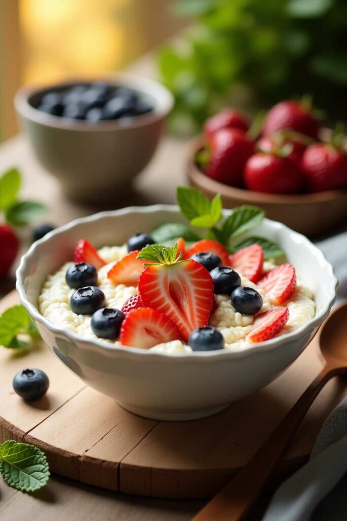 Cottage Cheese and Fruit Bowl