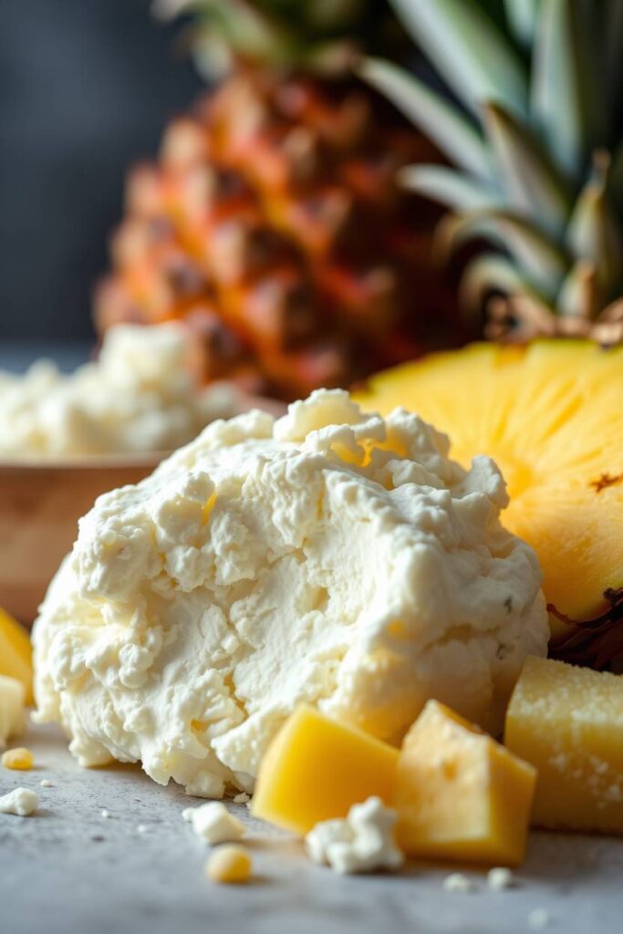 Cottage Cheese with Pineapple