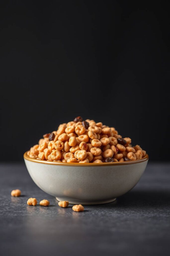 Crunchy Lentil Breakfast Cereal