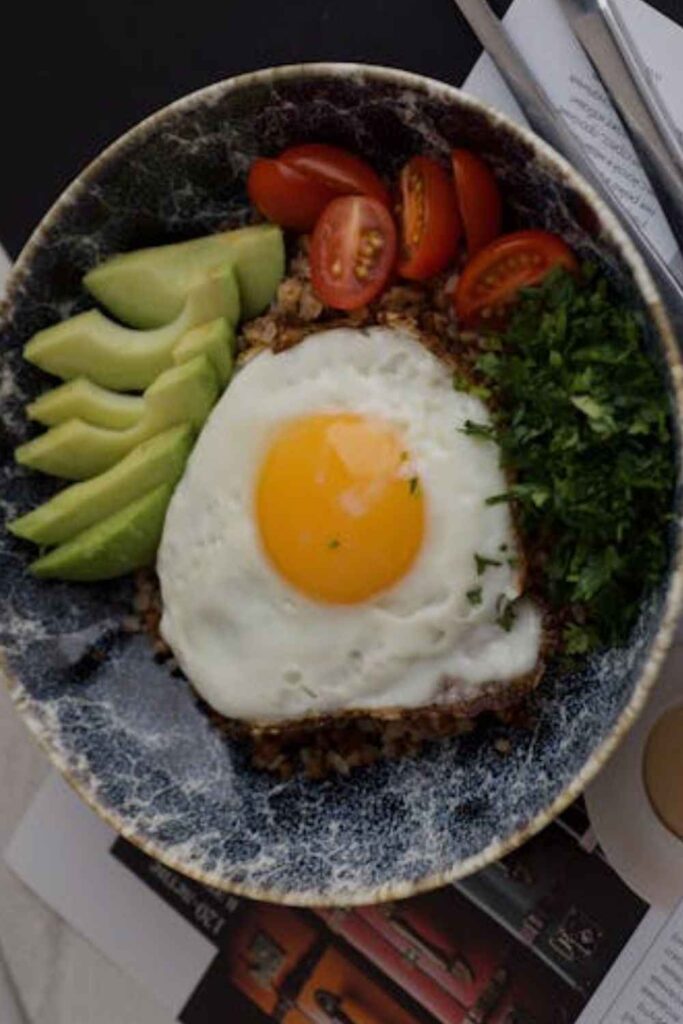 Egg White Veggie Omelet