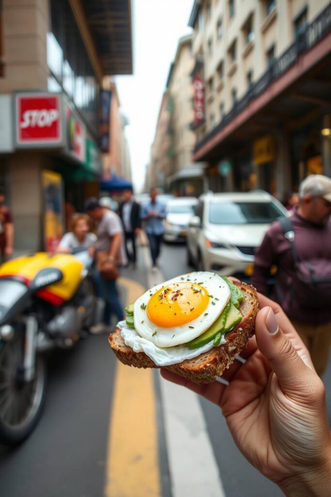 Egg and Avocado Toast (Lacto-Ovo)