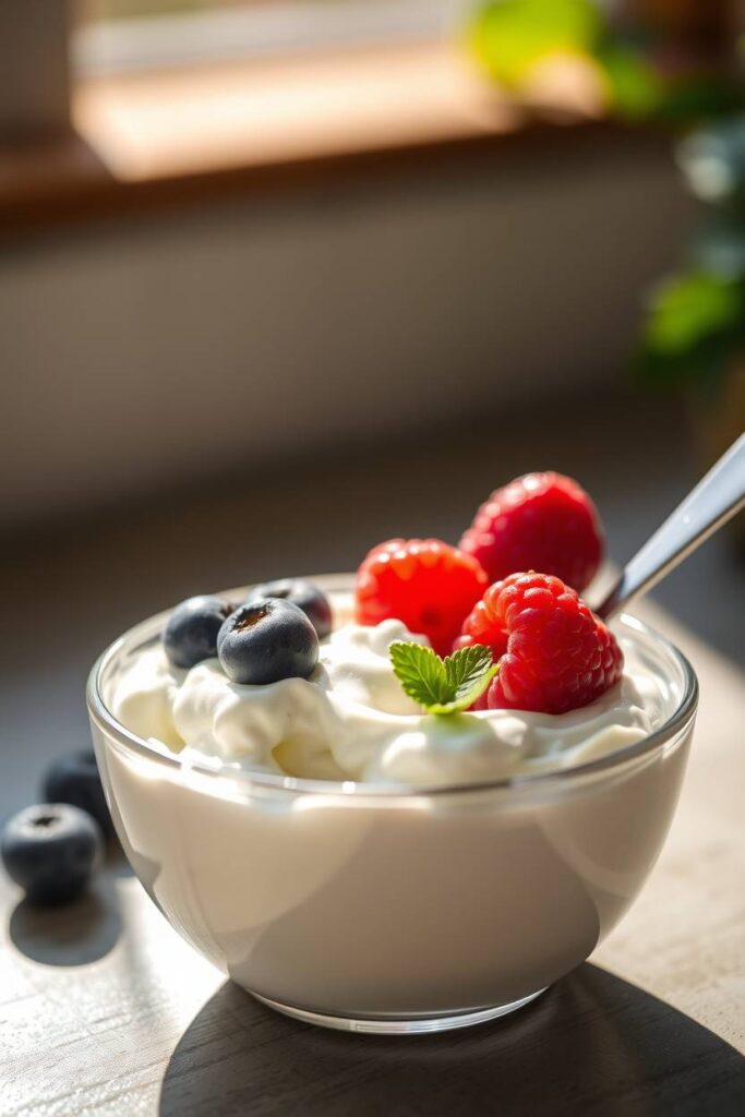Greek Yogurt and Berry Bowl