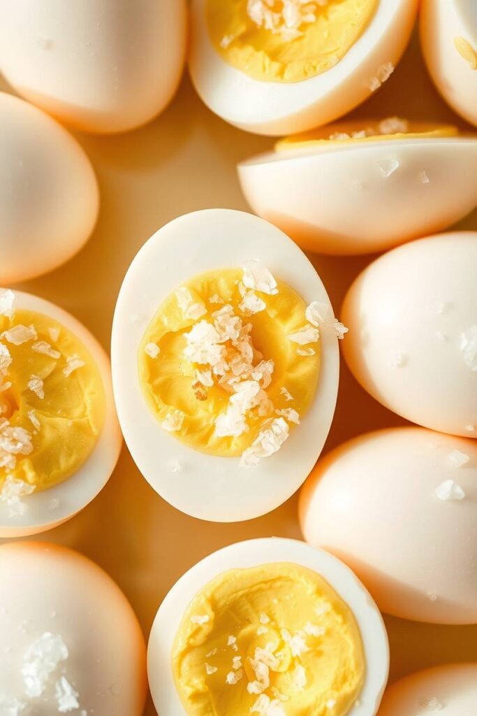 Hard-Boiled Eggs with Sea Salt