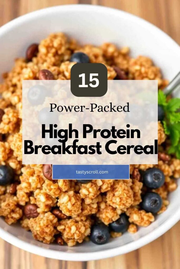 High Protein Breakfast Cereal
