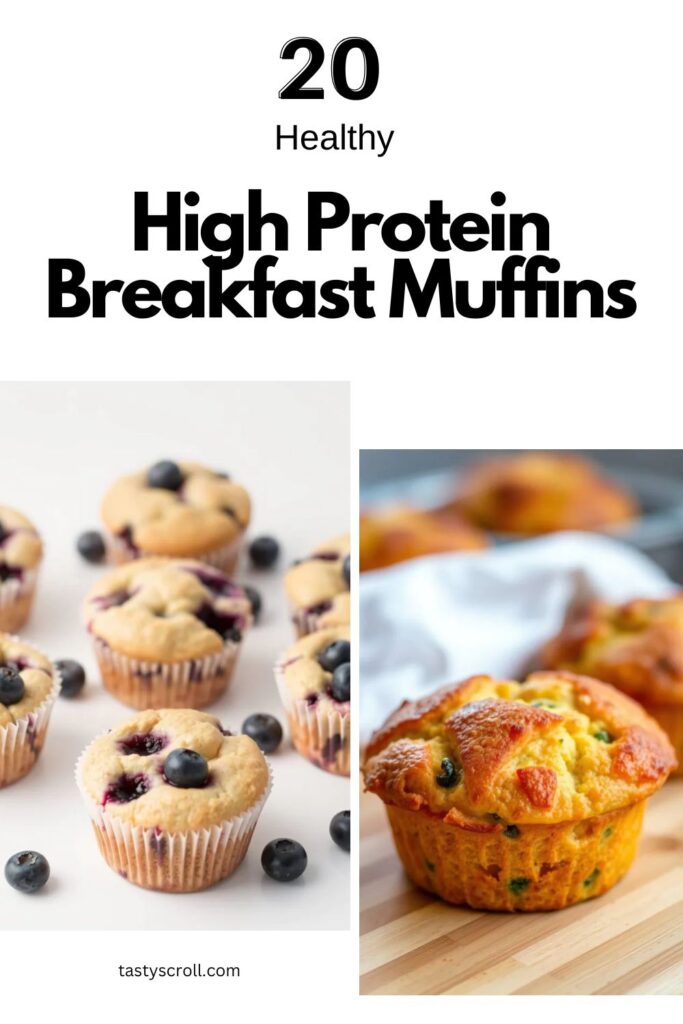 High Protein Breakfast Muffins