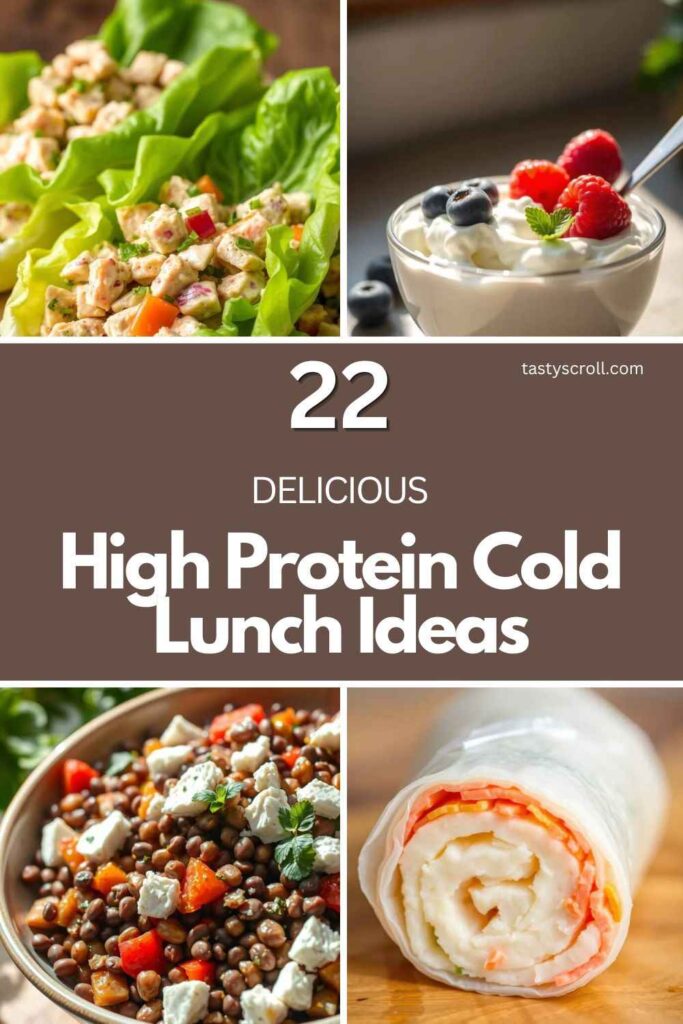 High Protein Cold Lunch