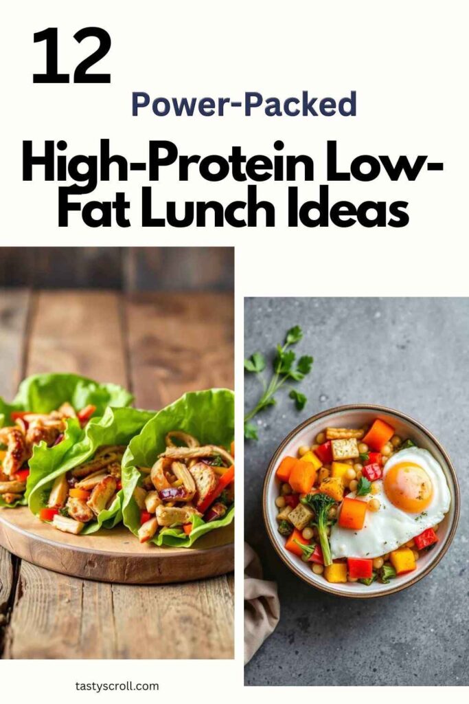 High-Protein Low-Fat Lunch