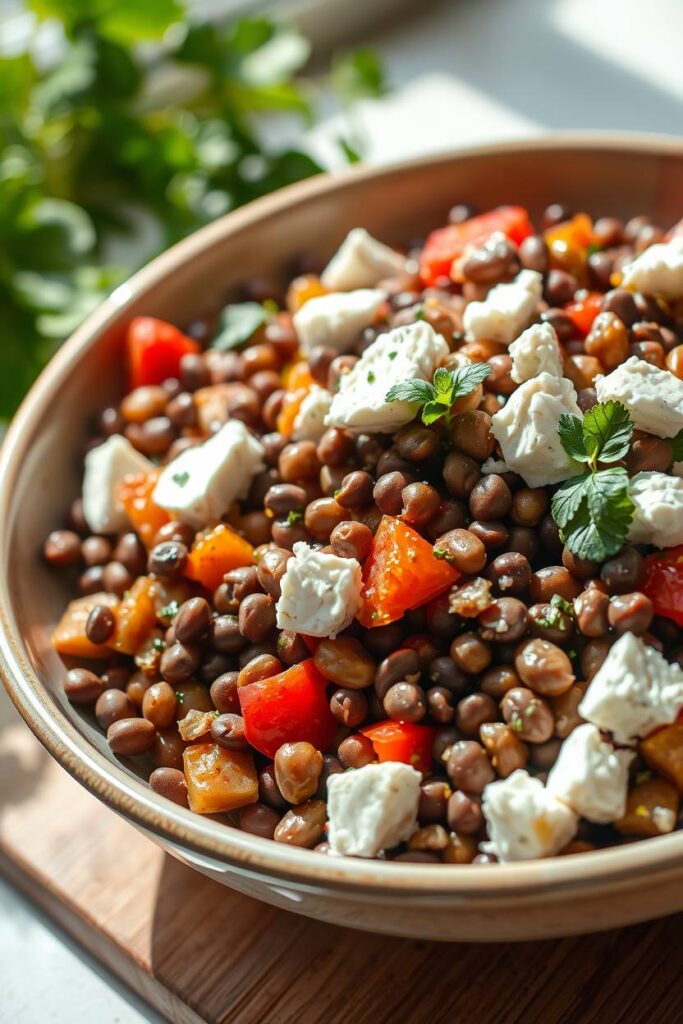 Lentil and Feta Salad