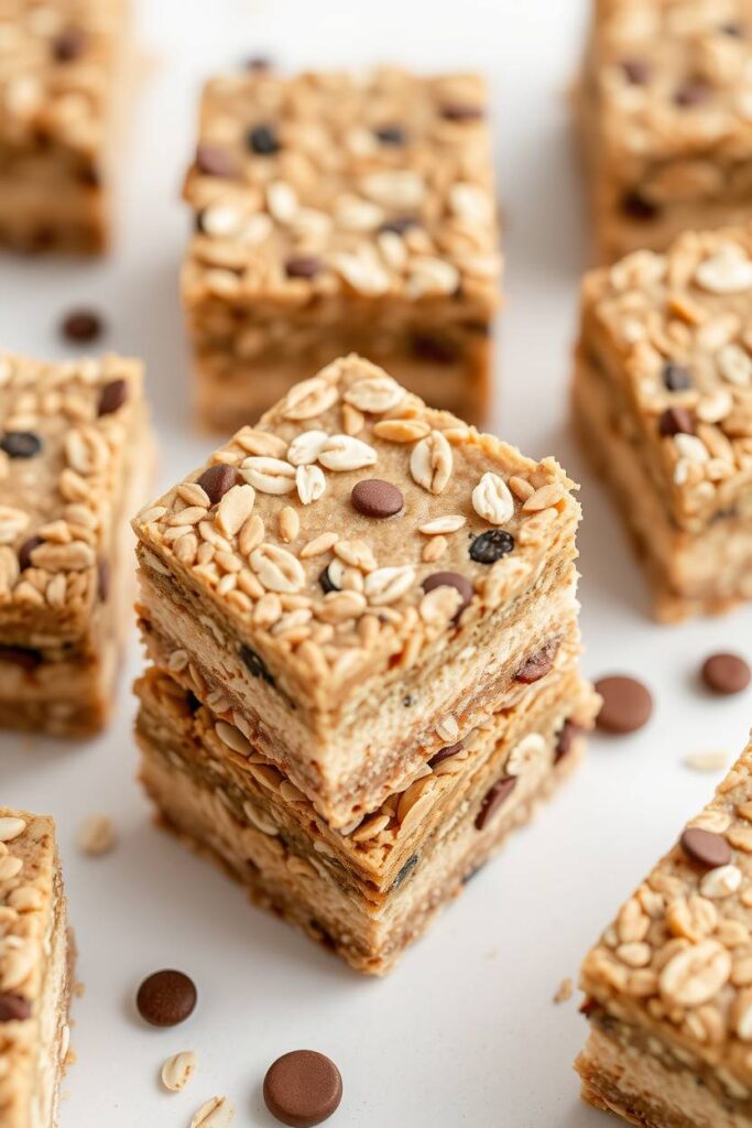 Oat and Hemp Protein Squares