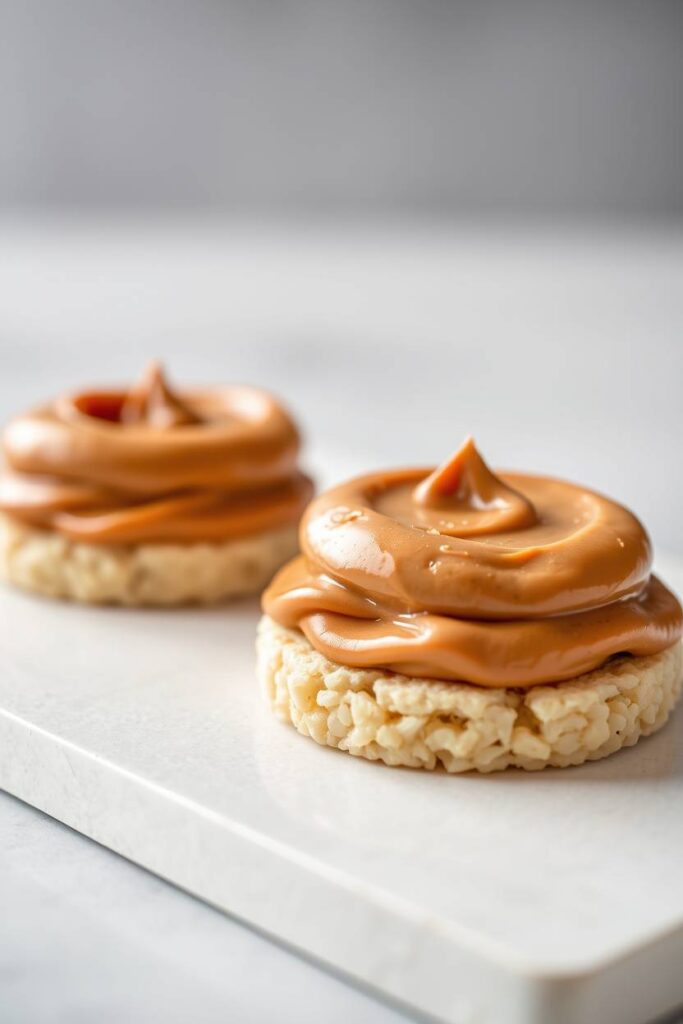 Peanut Butter on Rice Cakes