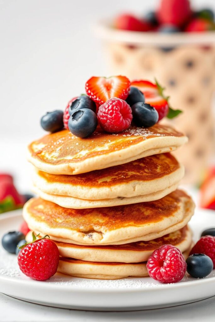 Protein Pancakes with Berries