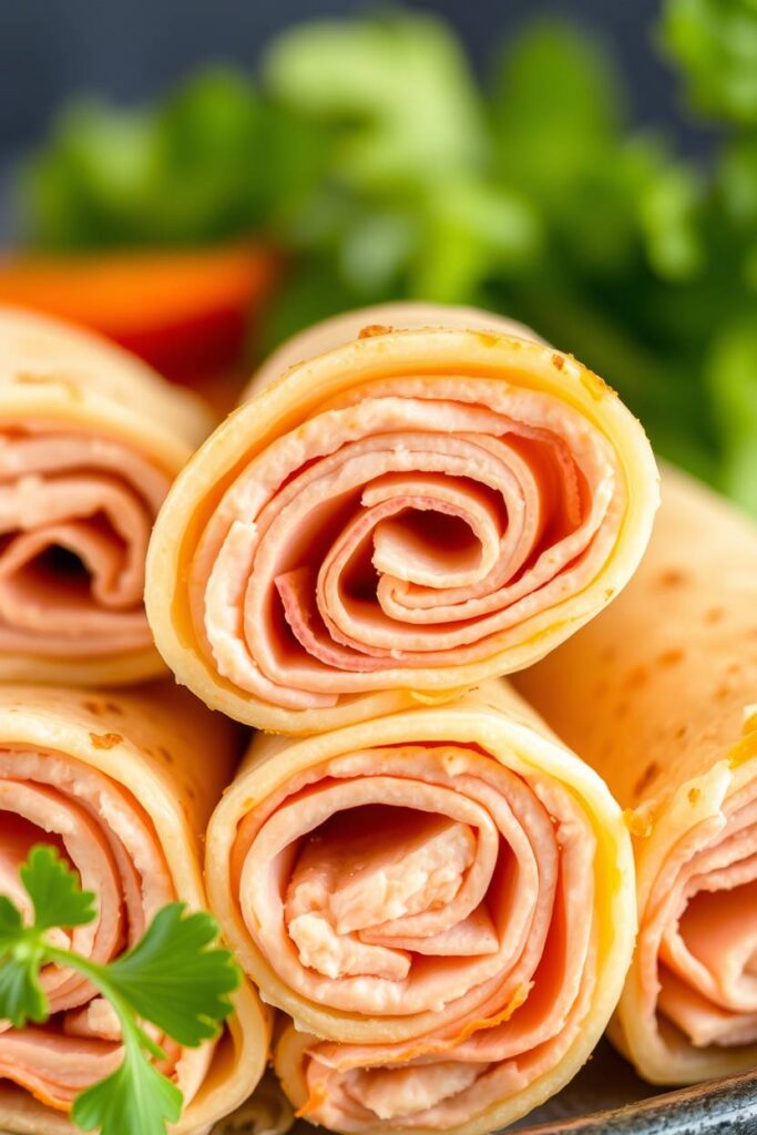 Turkey and Cheese Roll-Ups