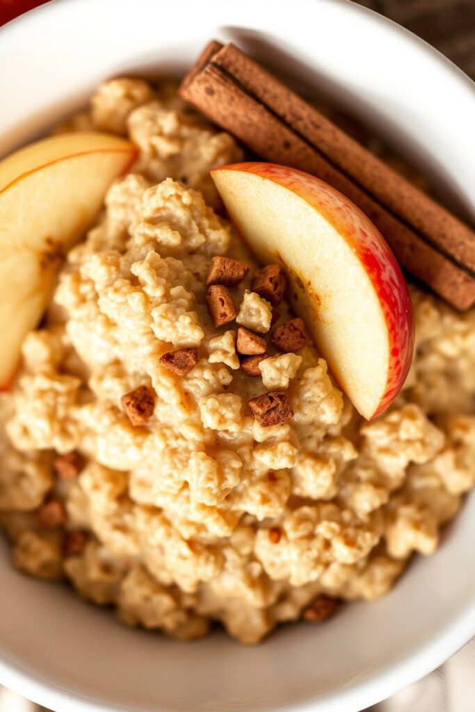 Apple Cinnamon Protein Oatmeal