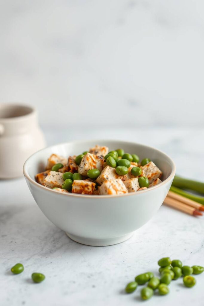 Asian Tempeh Bowl with Edamame