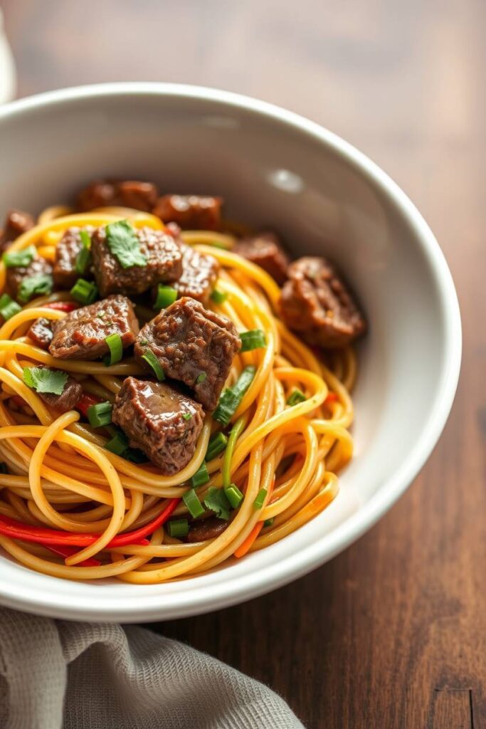 Beef and Veggie Zoodles