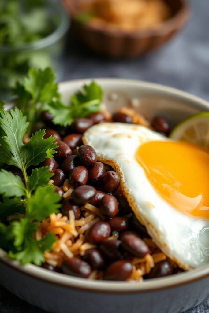 Black Bean and Egg Burrito Bowl