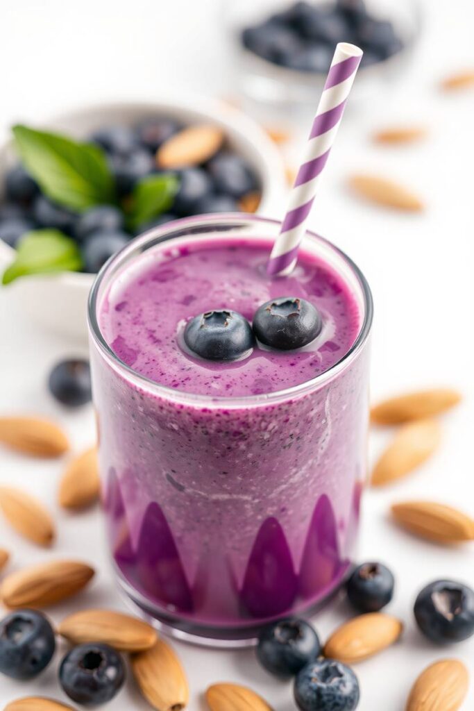 Blueberry Almond Smoothie