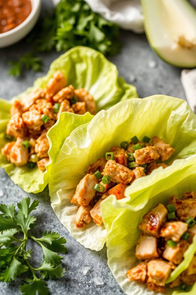 Chicken Lettuce Wraps