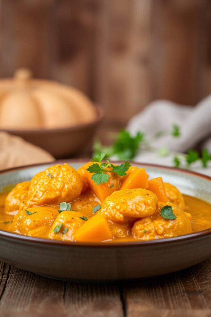 Chicken and Pumpkin Curry