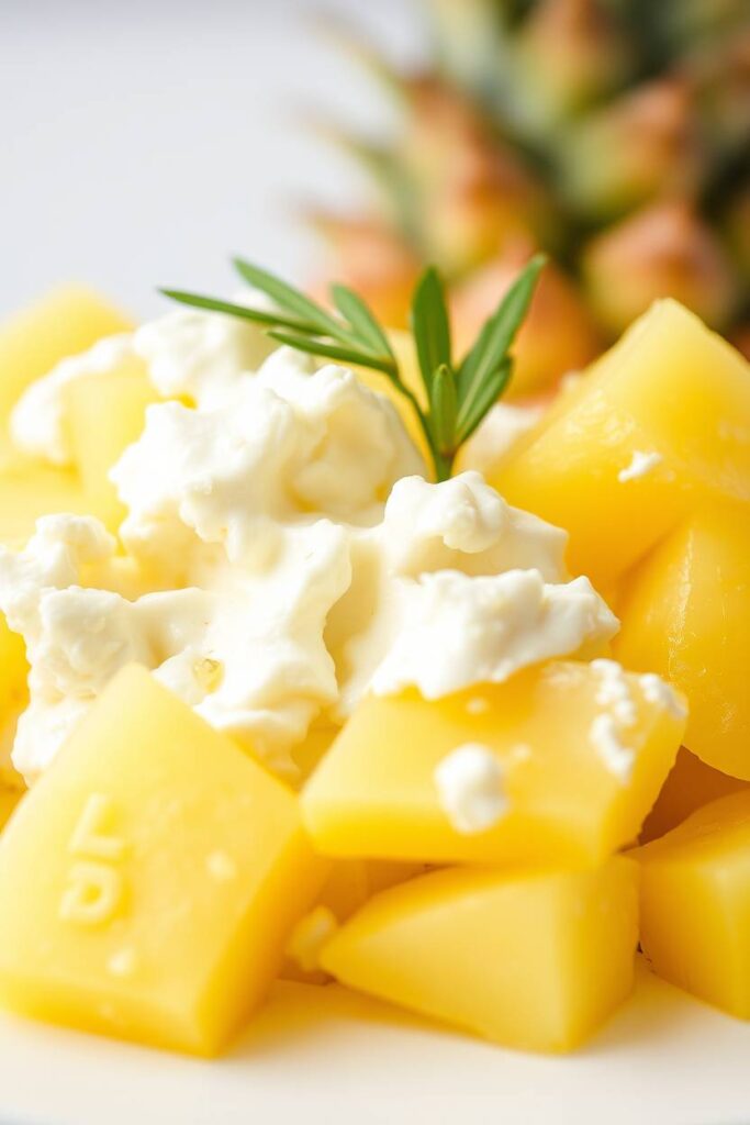 Cottage Cheese & Pineapple Snack