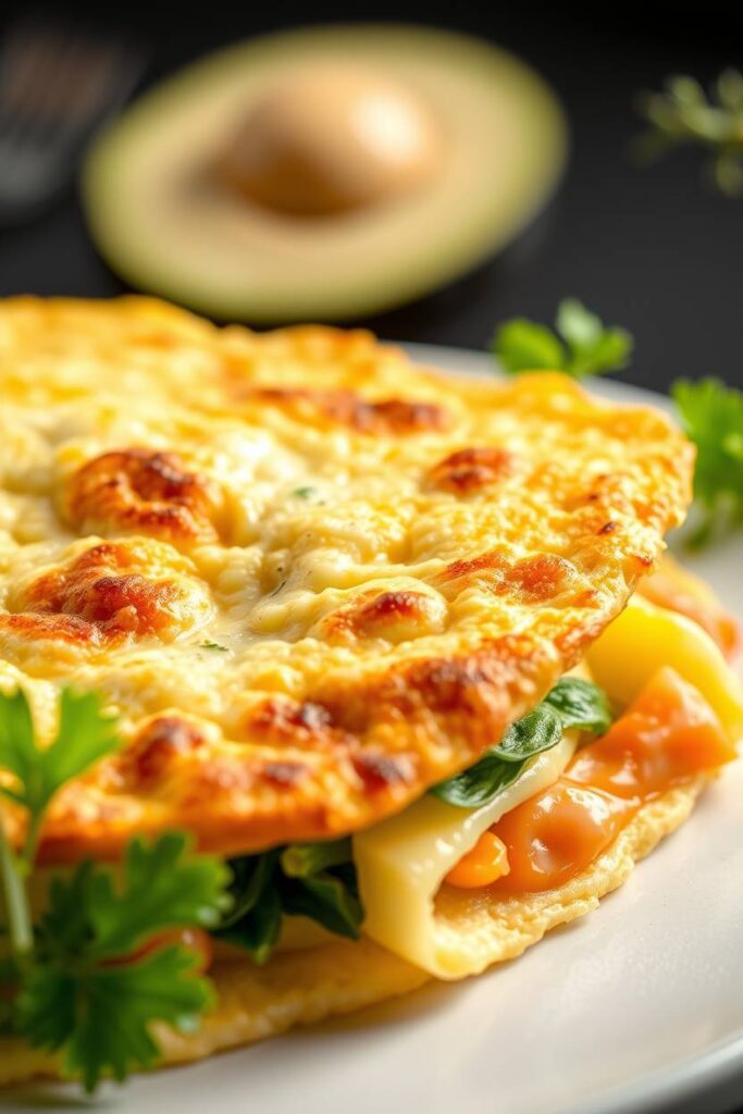 Egg White Veggie Omelette