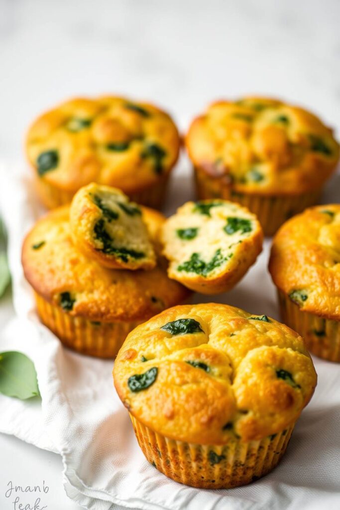 Egg and Spinach Muffins