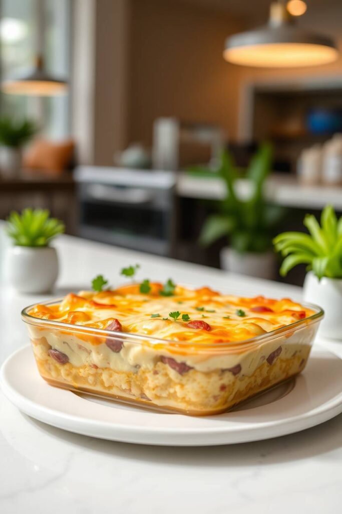 Ham and Cheese Casserole