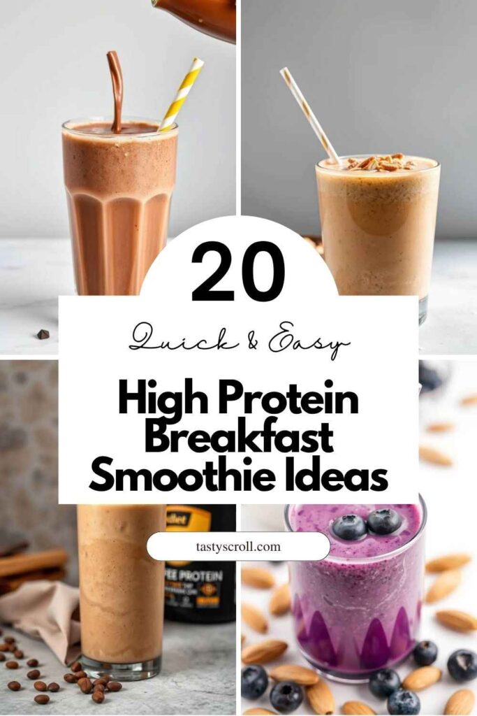 High Protein Breakfast Smoothie