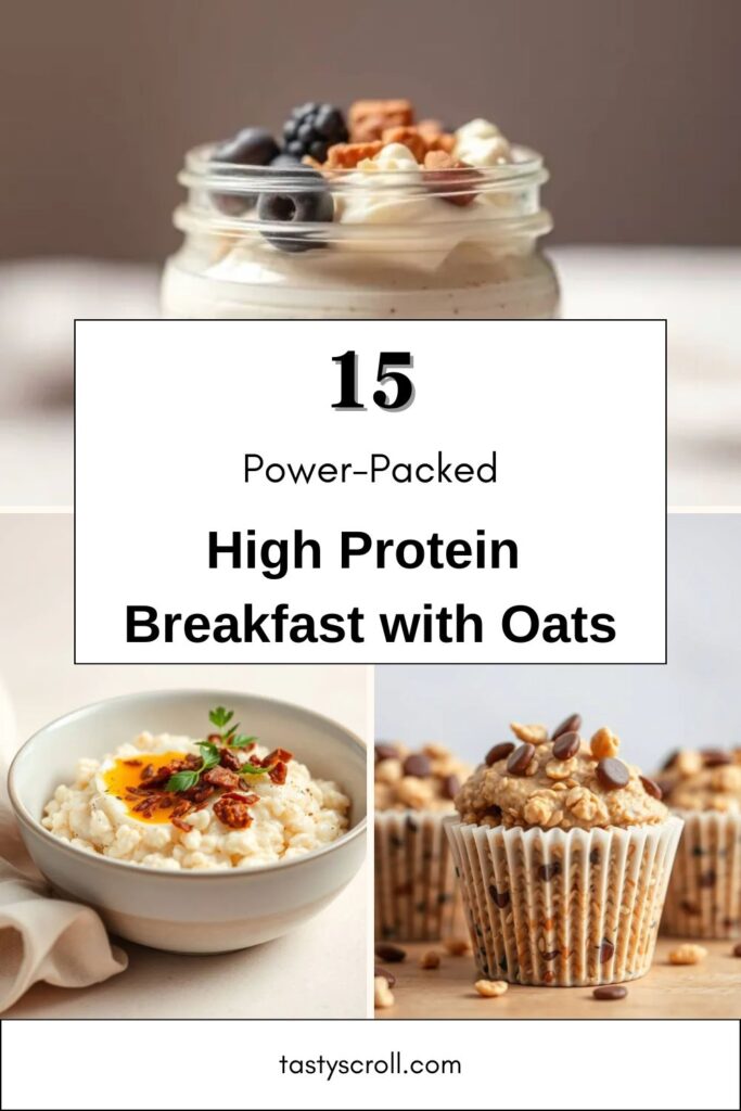 High Protein Breakfast with Oats