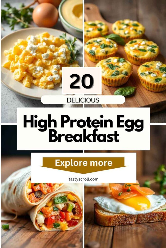 High Protein Egg Breakfast