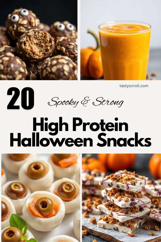 High Protein Halloween Snacks