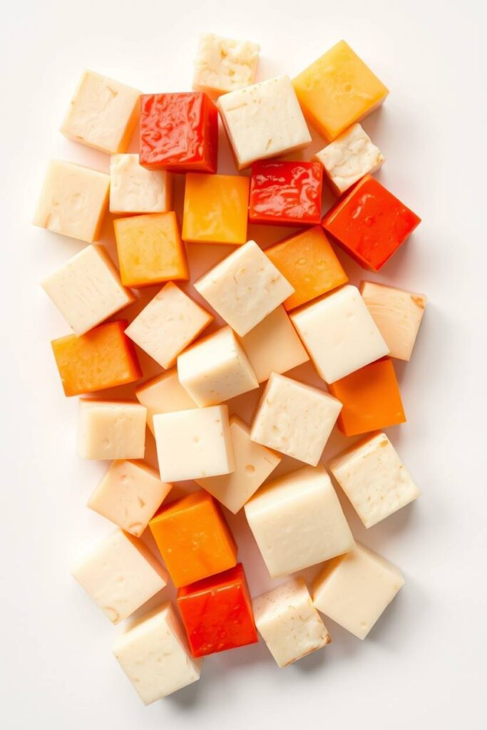 Mini Cheese Cubes